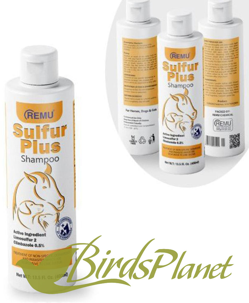 Remu Sulfur Plus Shampoo 120ML,400ML
