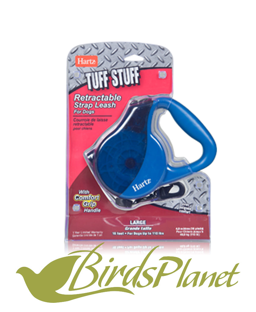 Hartz® Tuff Stuff® Retractable Strap Leash for Dogs