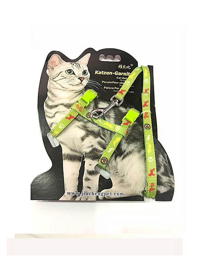 Cat harness with leash