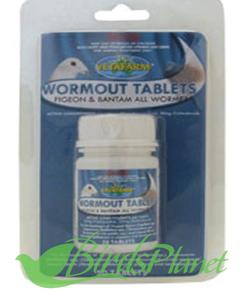 Vetafarm Pigeon Wormout Tablets