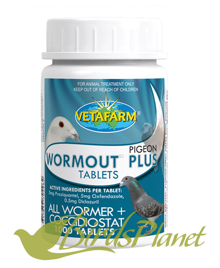 Pigeon Wormout Plus Tablets