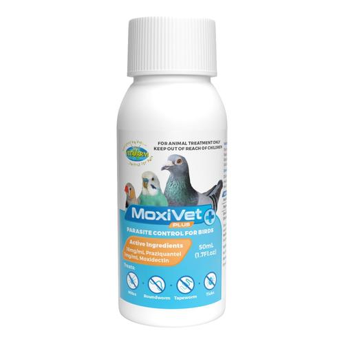 Moxivet Plus (Parasite Control For Birds)