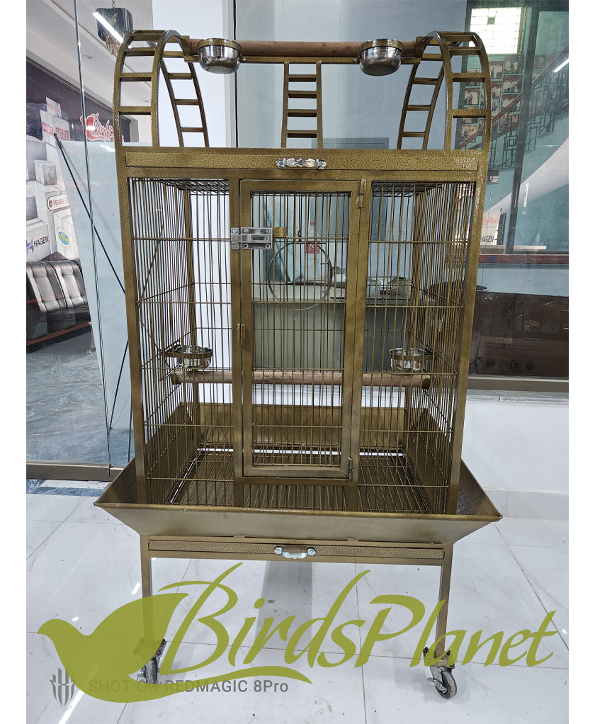 Stunning Macaw Bird Cage With Built-In Display image
