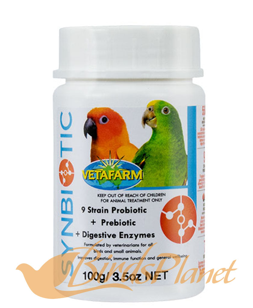Synbiotic Avian (9 Strain Probotic + Prebiotic+Digestive Enzymes)