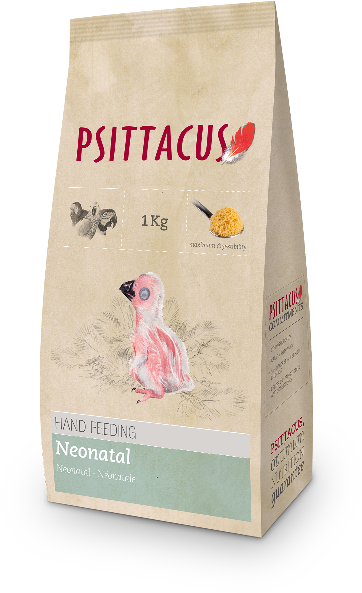 Psittacus Neonatal Hand Feeding 1kg