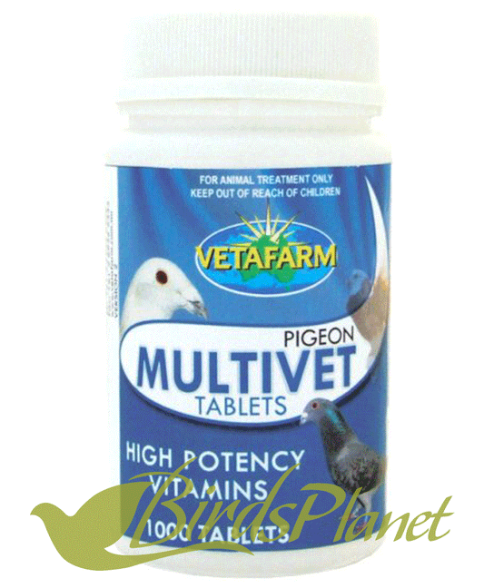 Multivet Tablets For Pigeon