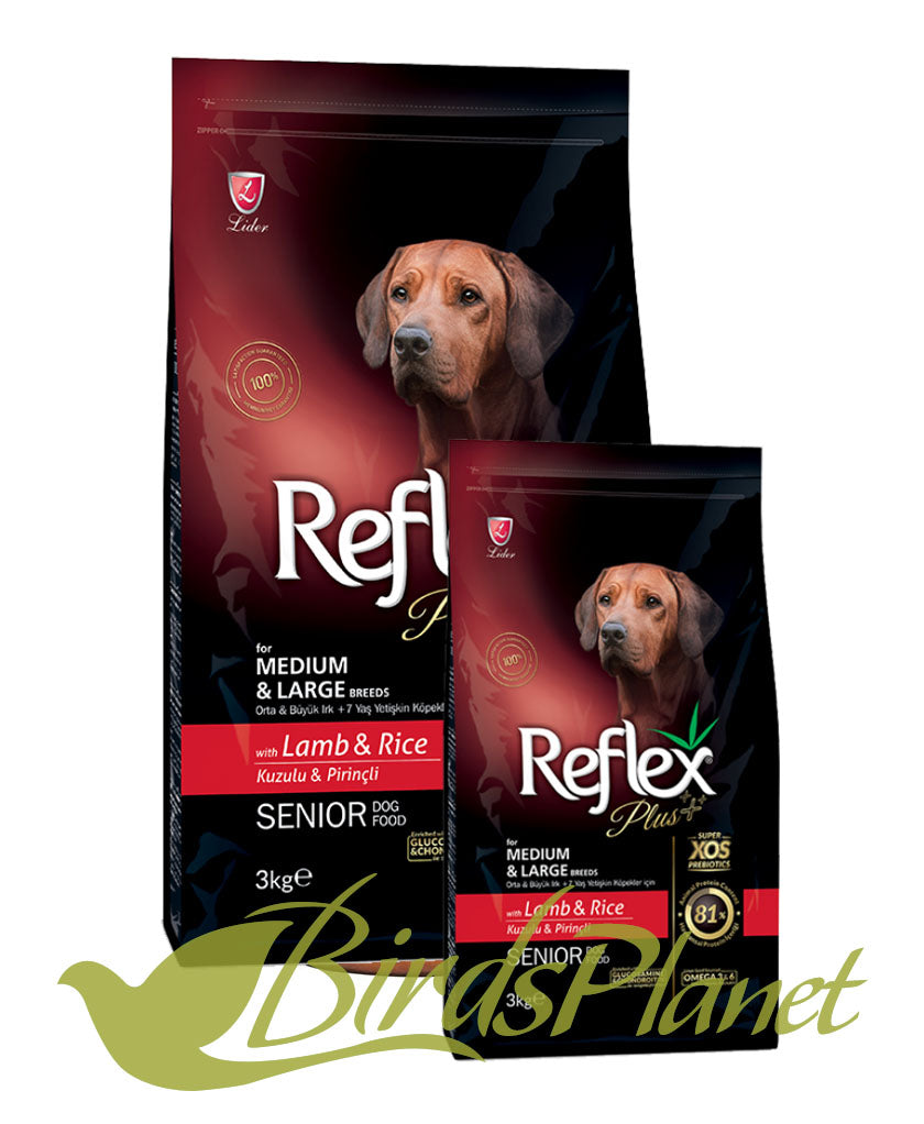 Reflex Plus Dog Food Medium & Large Breeds with Lamb & Rice