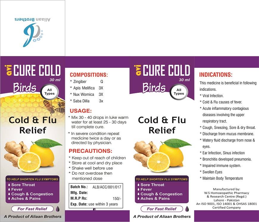Avi Cure Cold (Cold & flu Relief)