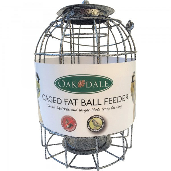 CAGED FAT BALL FEEDER