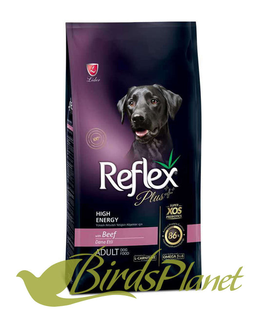 Reflex Plus Dog Food High Energy with Beef