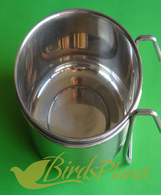 Stainless Steel Feed  & Water Bowls with clip